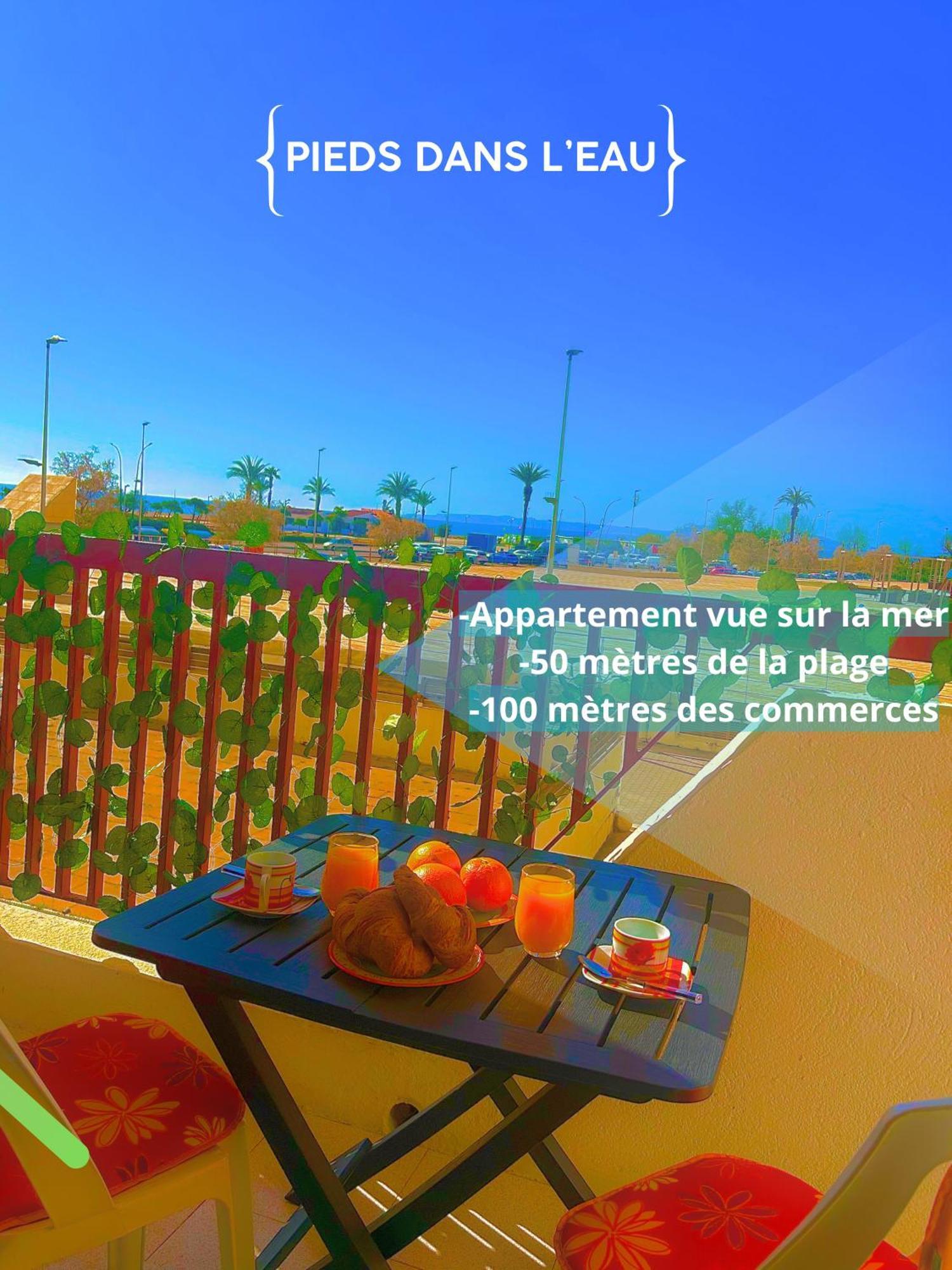 Pieds Dans L Eau Linges De Maison Inclus Empuriabrava Exteriör bild